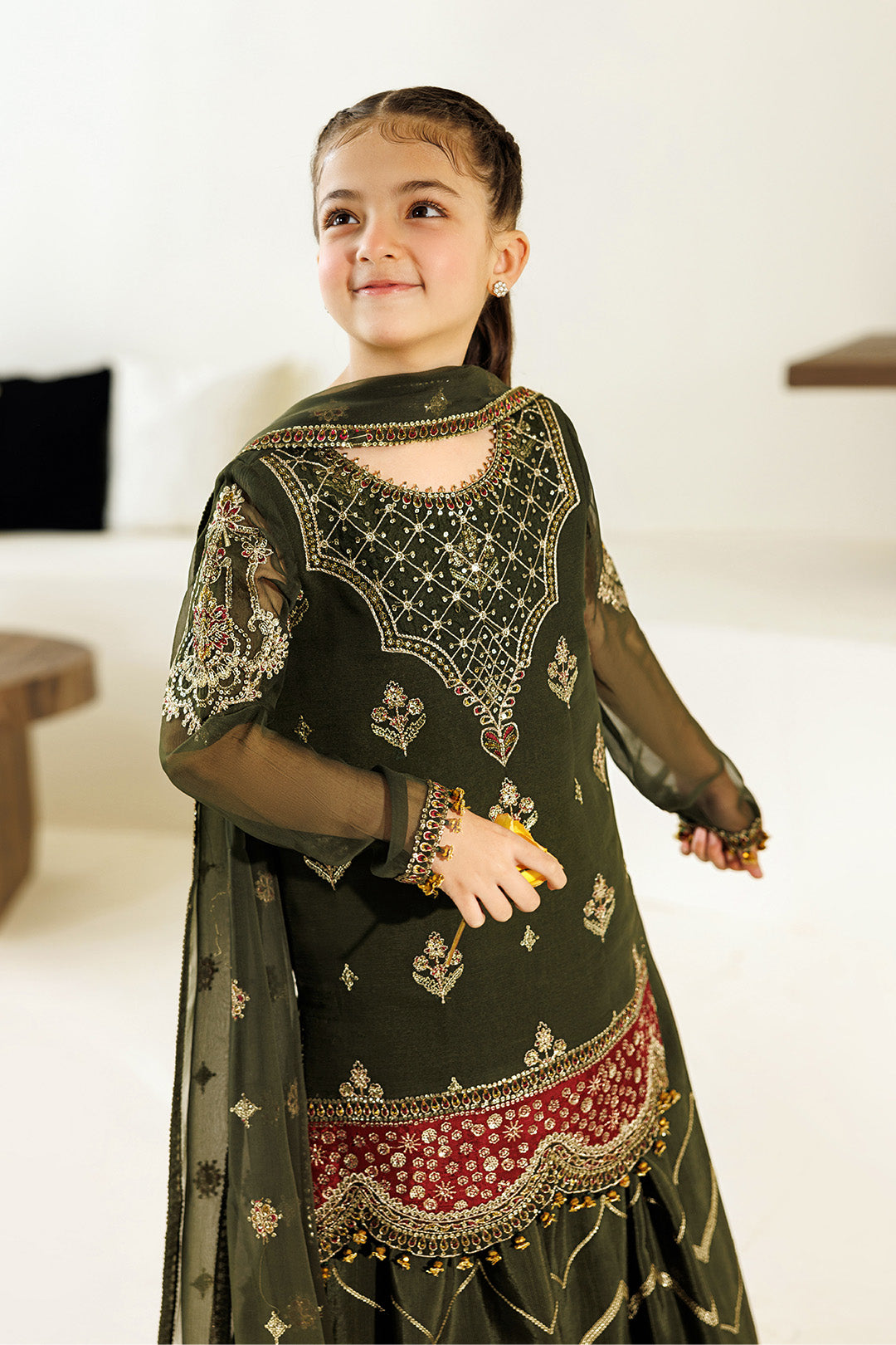 Alizeh | AYMAL V4 - LUXURY BAMBER CHIFFON '26 | AFK-BCH-1013-Hyan - House Of Hania