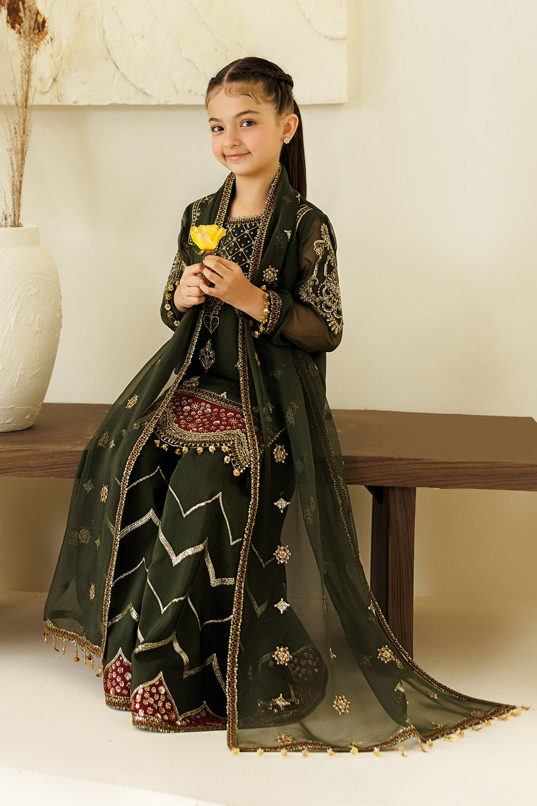 Alizeh | AYMAL V4 - LUXURY BAMBER CHIFFON '26 | AFK-BCH-1013-Hyan - House Of Hania
