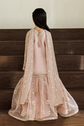 Alizeh | AYMAL V4 - LUXURY BAMBER CHIFFON '26 | AFK-BCH-1014-Reef - House Of Hania