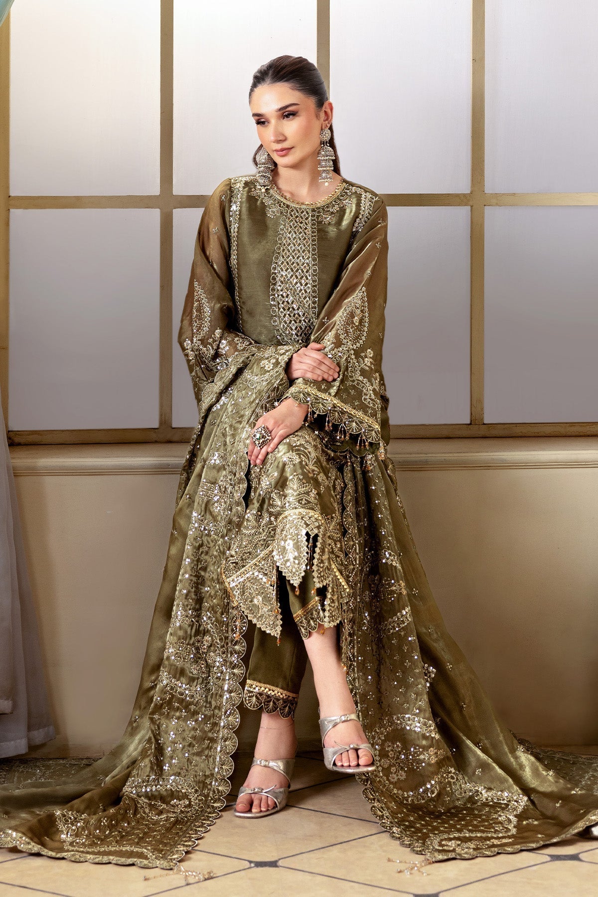 Alizeh | Aaina A Reflection of Elegance | AF-SS-2236-Hoorab - House Of Hania