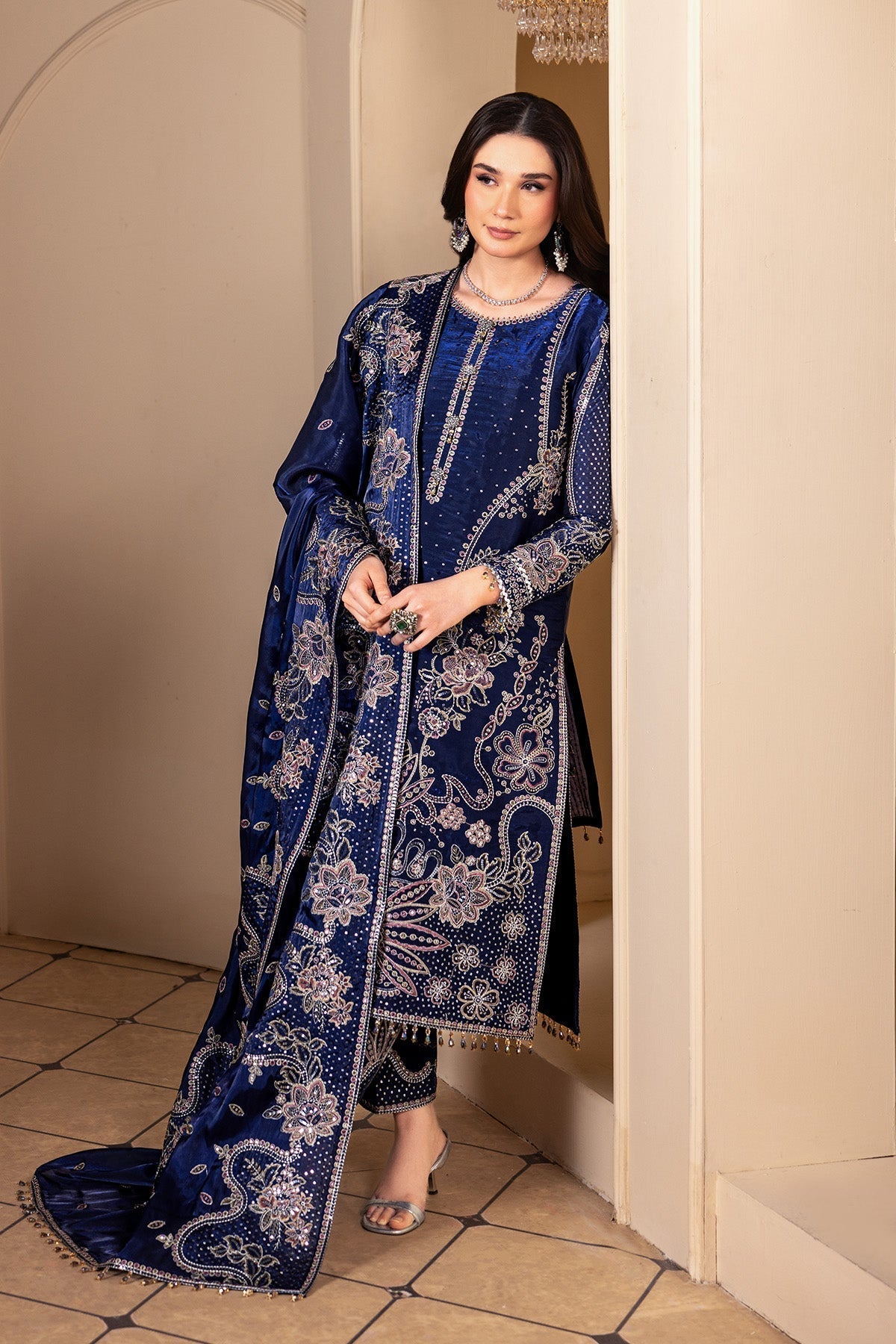 Alizeh | Aaina A Reflection of Elegance | AF-SS-2238-Bano - House Of Hania