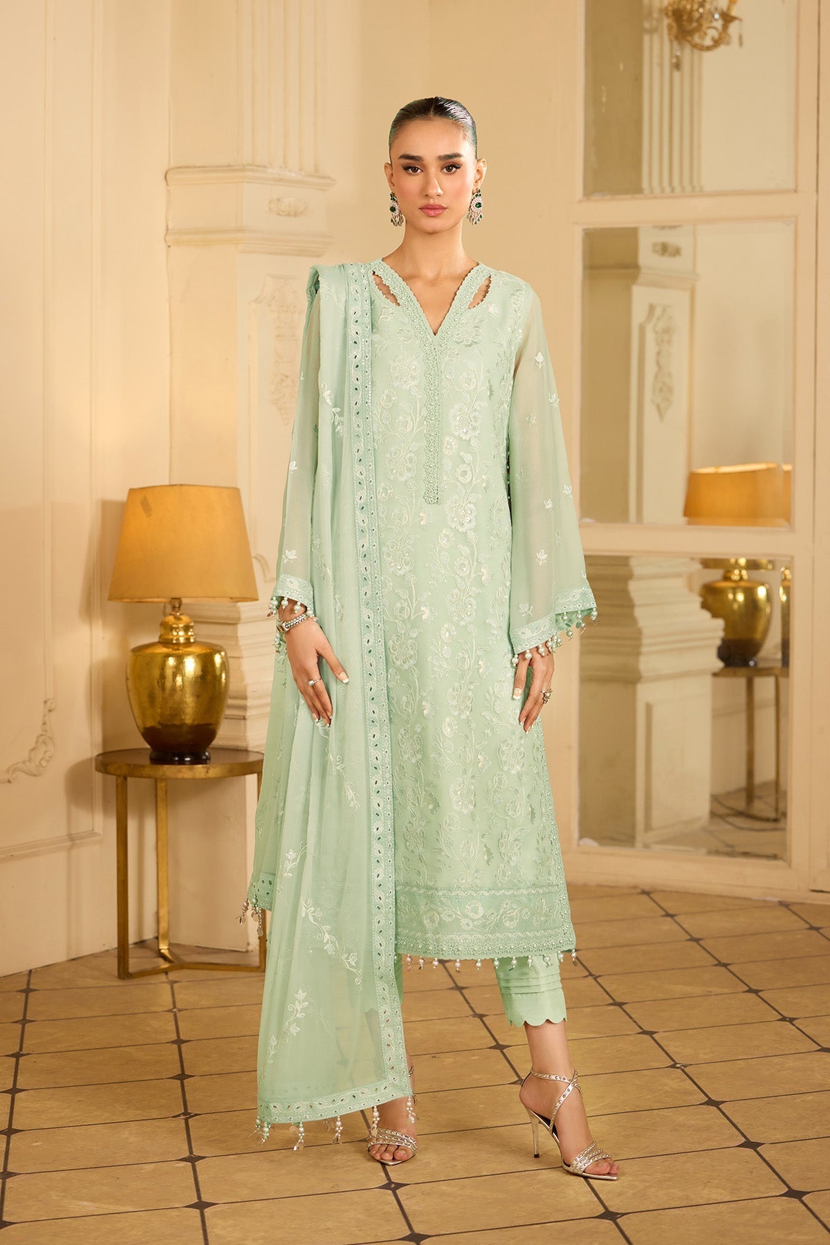 Alizeh | Alizeh Formals 26 | AF-CH-2252-Zehnora - House Of Hania