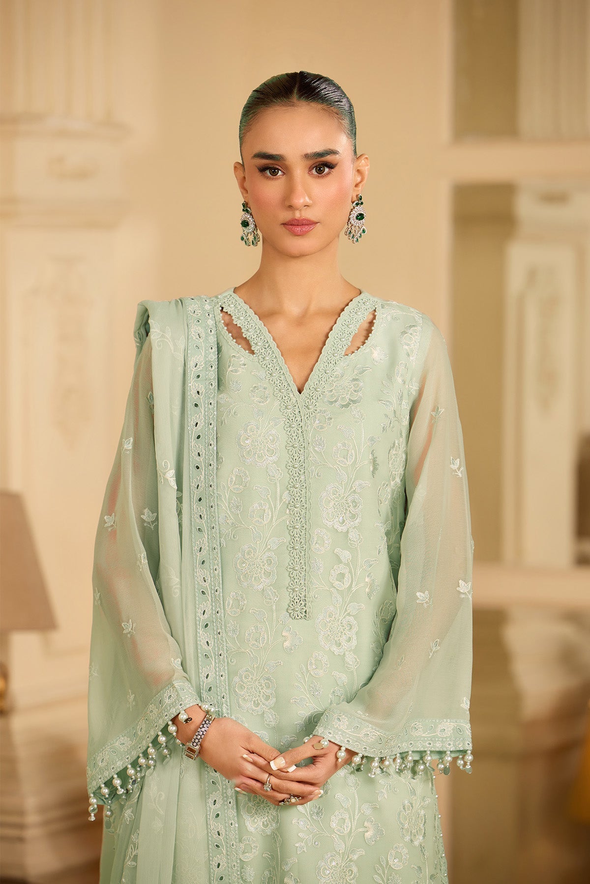 Alizeh | Alizeh Formals 26 | AF-CH-2252-Zehnora - House Of Hania