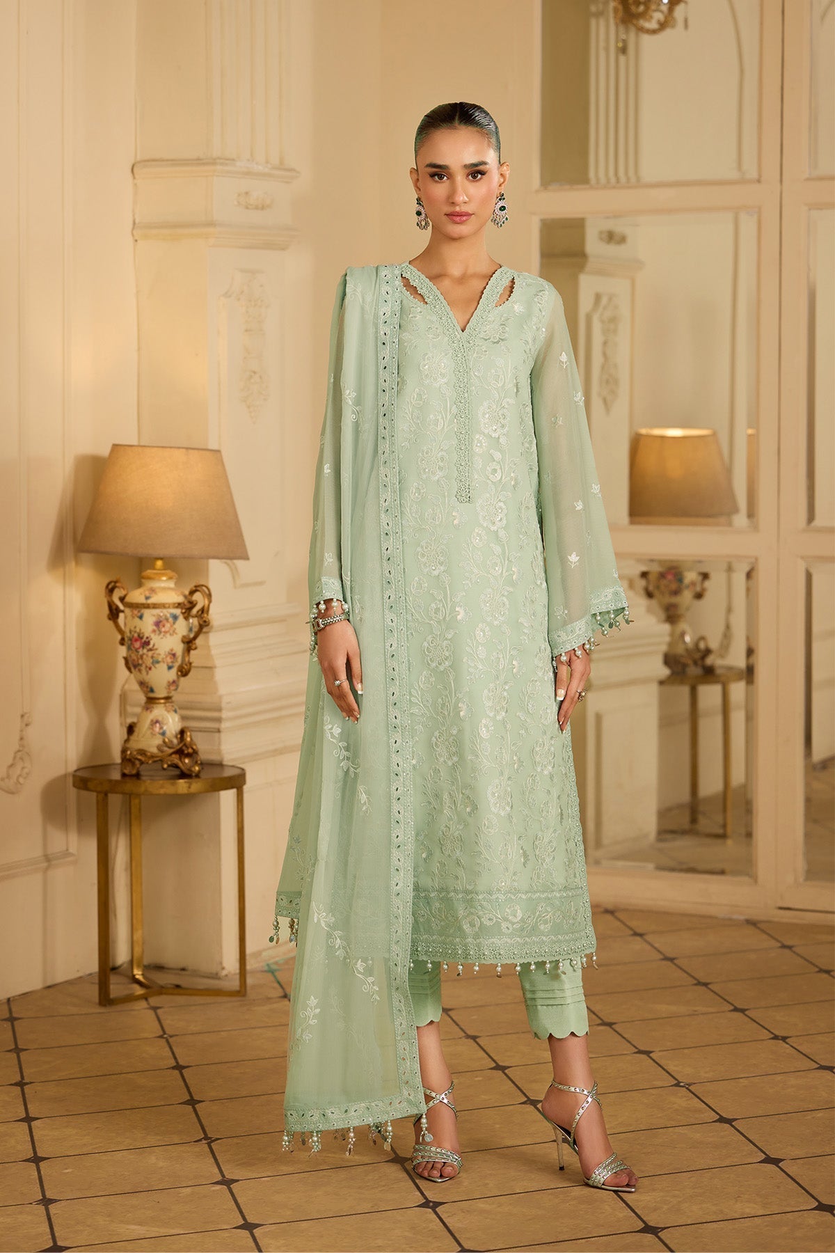 Alizeh | Alizeh Formals 26 | AF-CH-2252-Zehnora - House Of Hania