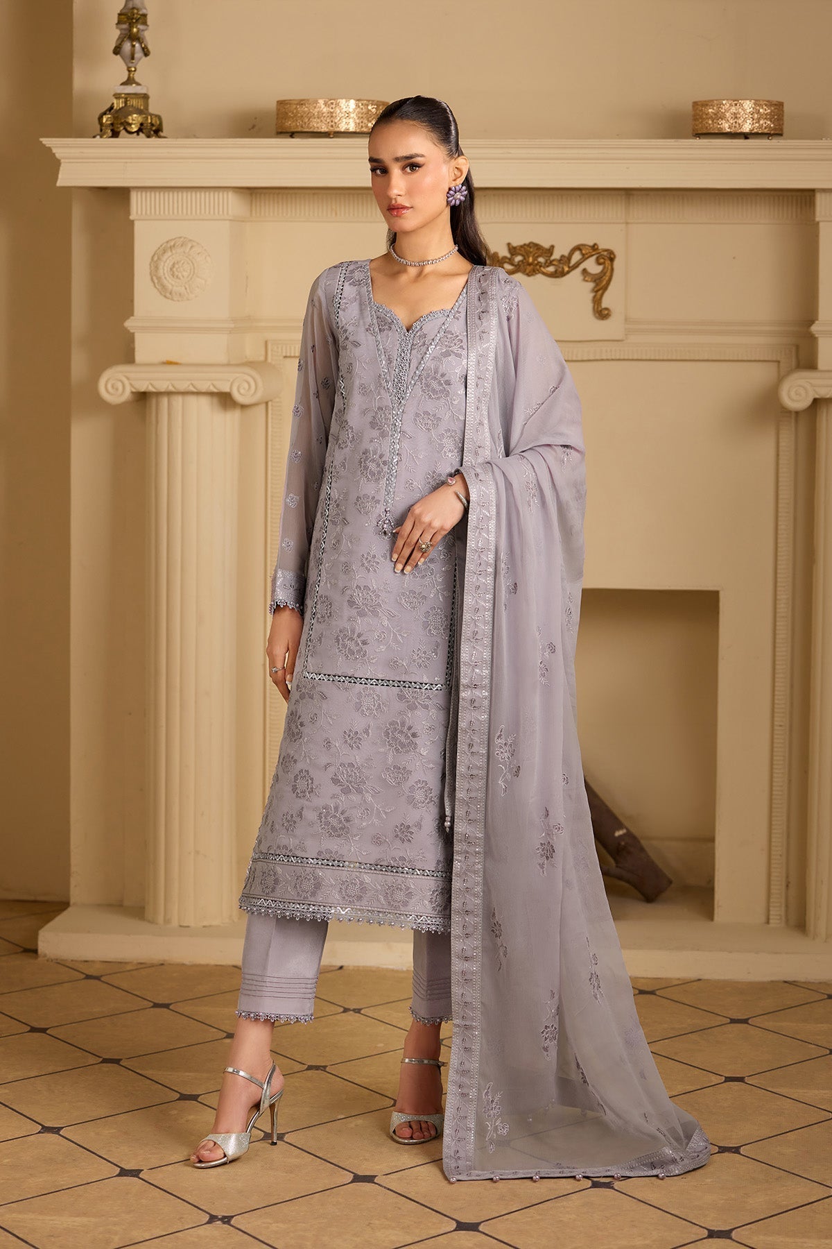 Alizeh | Alizeh Formals 26 | AF-CH-2253-Insha - House Of Hania
