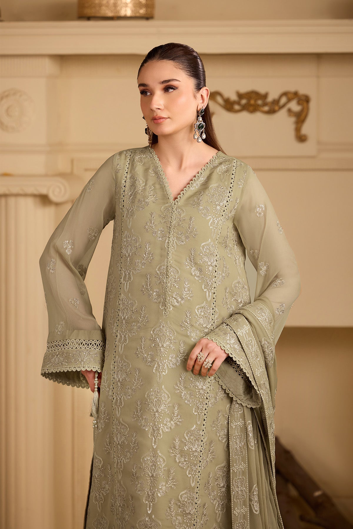 Alizeh | Alizeh Formals 26 | AF-CH-2254-Tasnim - House Of Hania