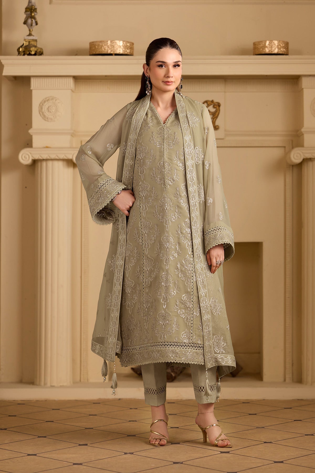 Alizeh | Alizeh Formals 26 | AF-CH-2254-Tasnim - House Of Hania