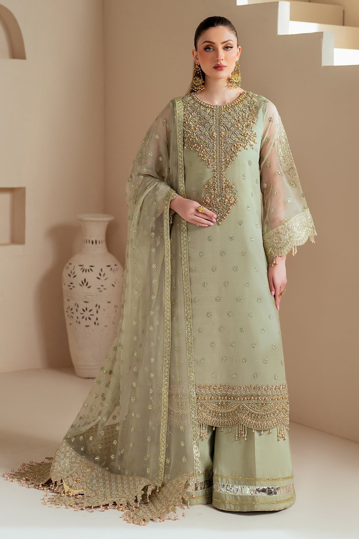 Alizeh | Aymal Chiffon | AF-BHM-4042-Alish - House Of Hania