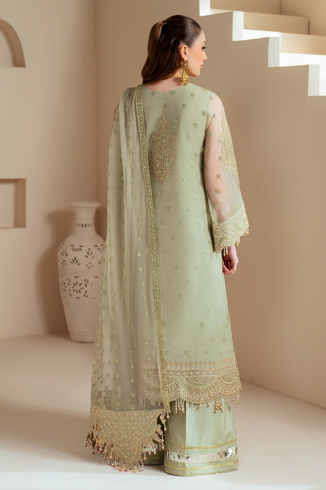 Alizeh | Aymal Chiffon | AF-BHM-4042-Alish - House Of Hania