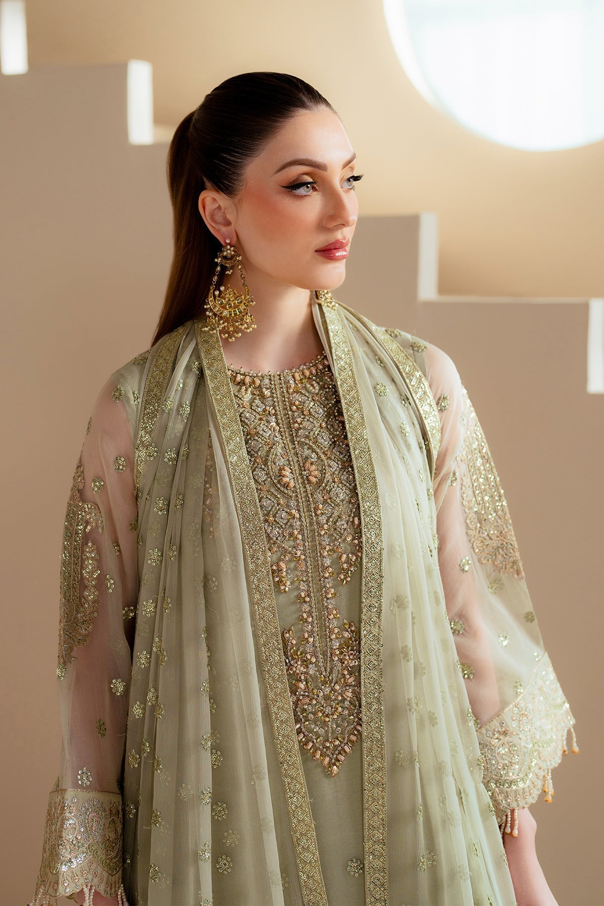 Alizeh | Aymal Chiffon | AF-BHM-4042-Alish - House Of Hania