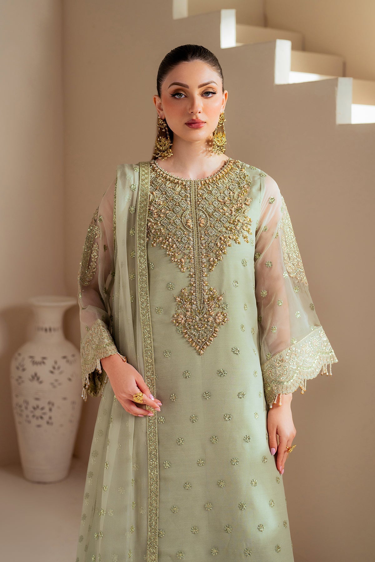 Alizeh | Aymal Chiffon | AF-BHM-4042-Alish - House Of Hania