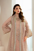 Alizeh | Aymal Chiffon | AF-BHM-4043-Jade - House Of Hania