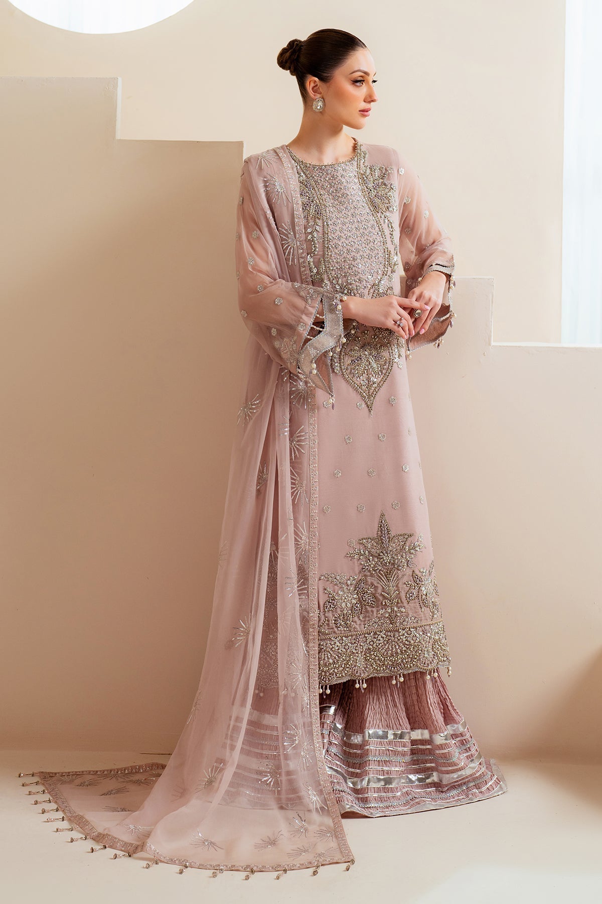Alizeh | Aymal Chiffon | AF-BHM-4045-Sira - House Of Hania
