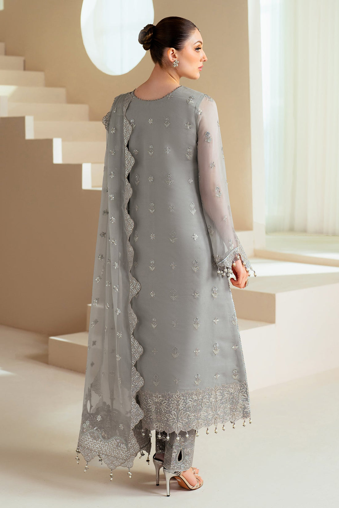 Alizeh | Aymal Chiffon | AF-BHM-4046-Ahvi - House Of Hania