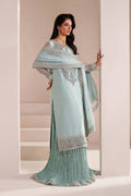 Alizeh | Aymal Handcrafted Luxury Formals | AF-BHM-4063-Azure - House Of Hania