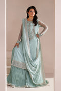 Alizeh | Aymal Handcrafted Luxury Formals | AF-BHM-4063-Azure - House Of Hania