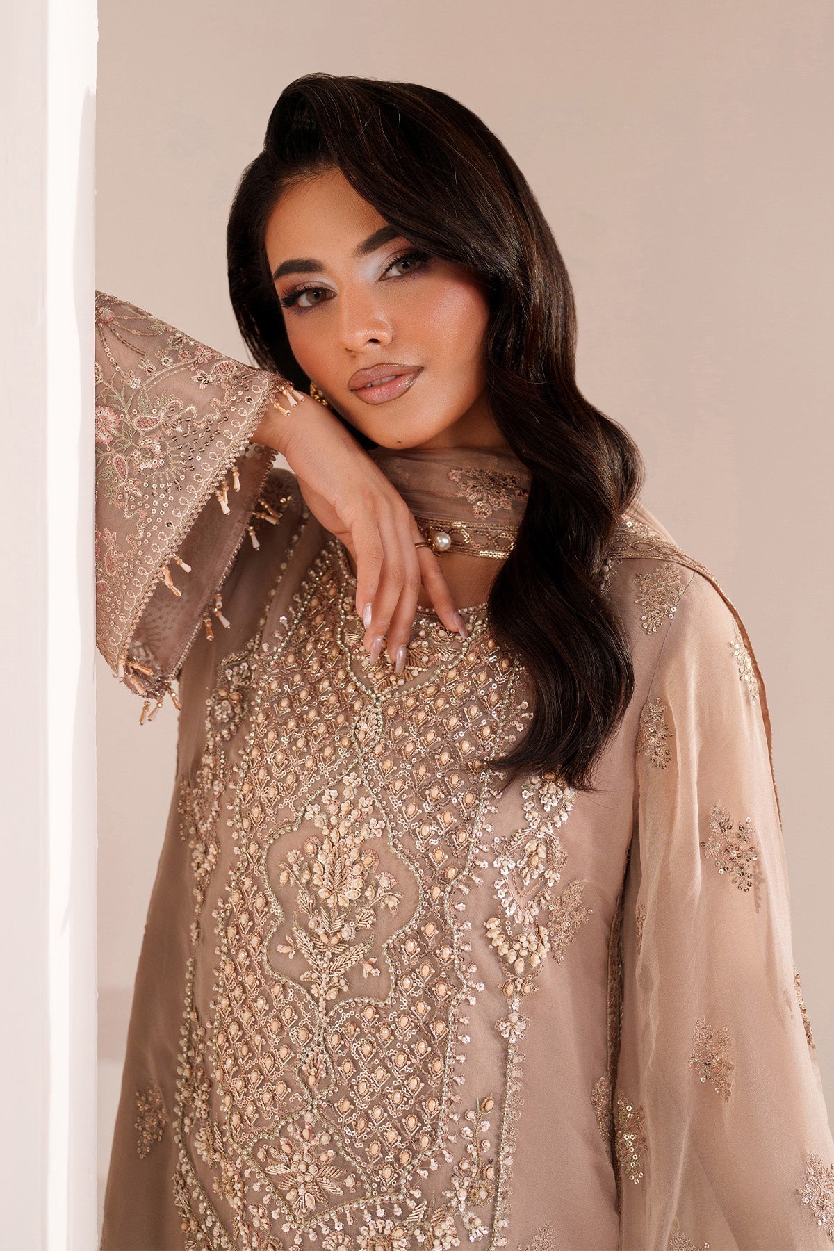 Alizeh | Aymal Handcrafted Luxury Formals | AF-BHM-4064-Cove - House Of Hania