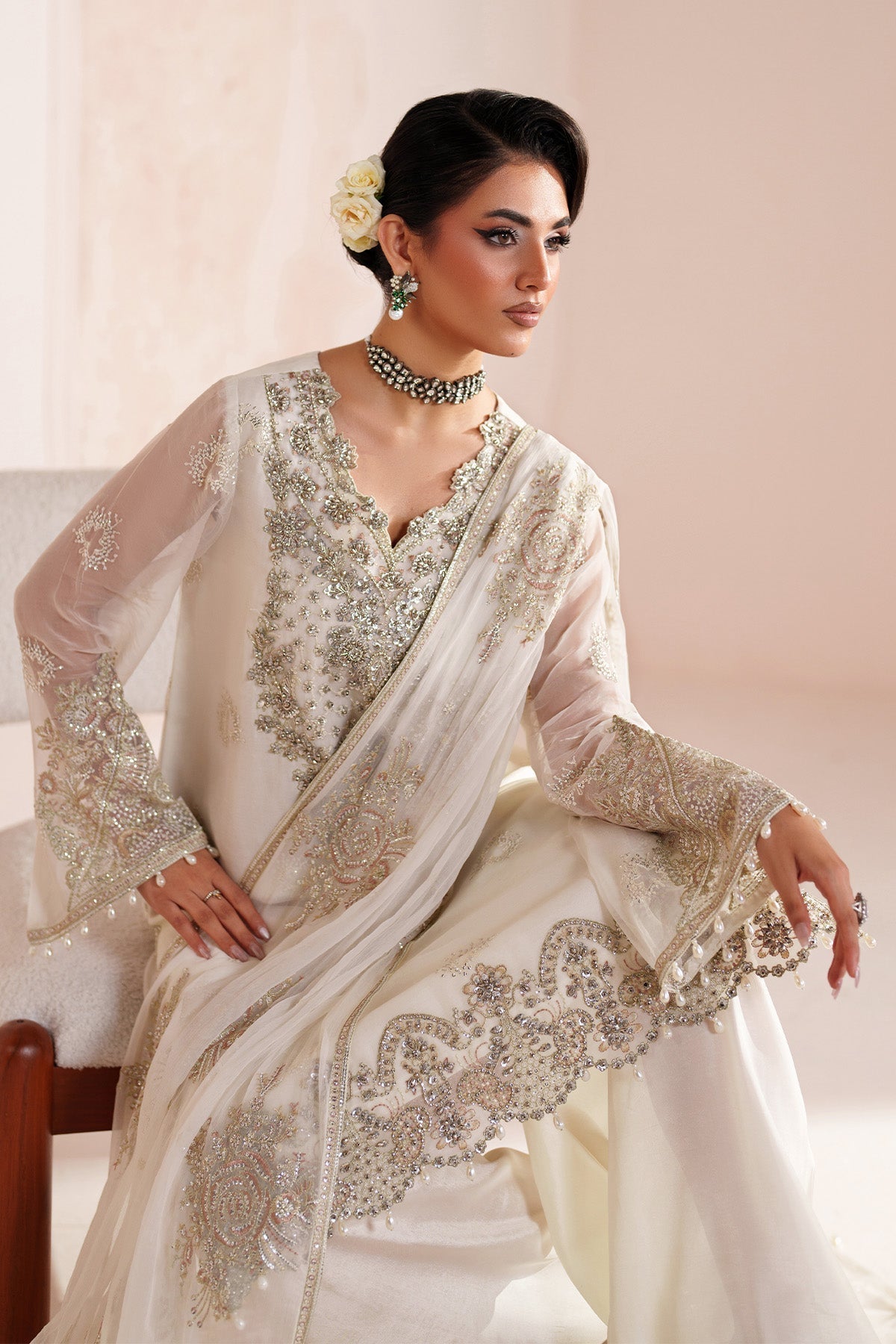 Alizeh | Aymal Handcrafted Luxury Formals | AF-BHM-4067-Zeba - House Of Hania