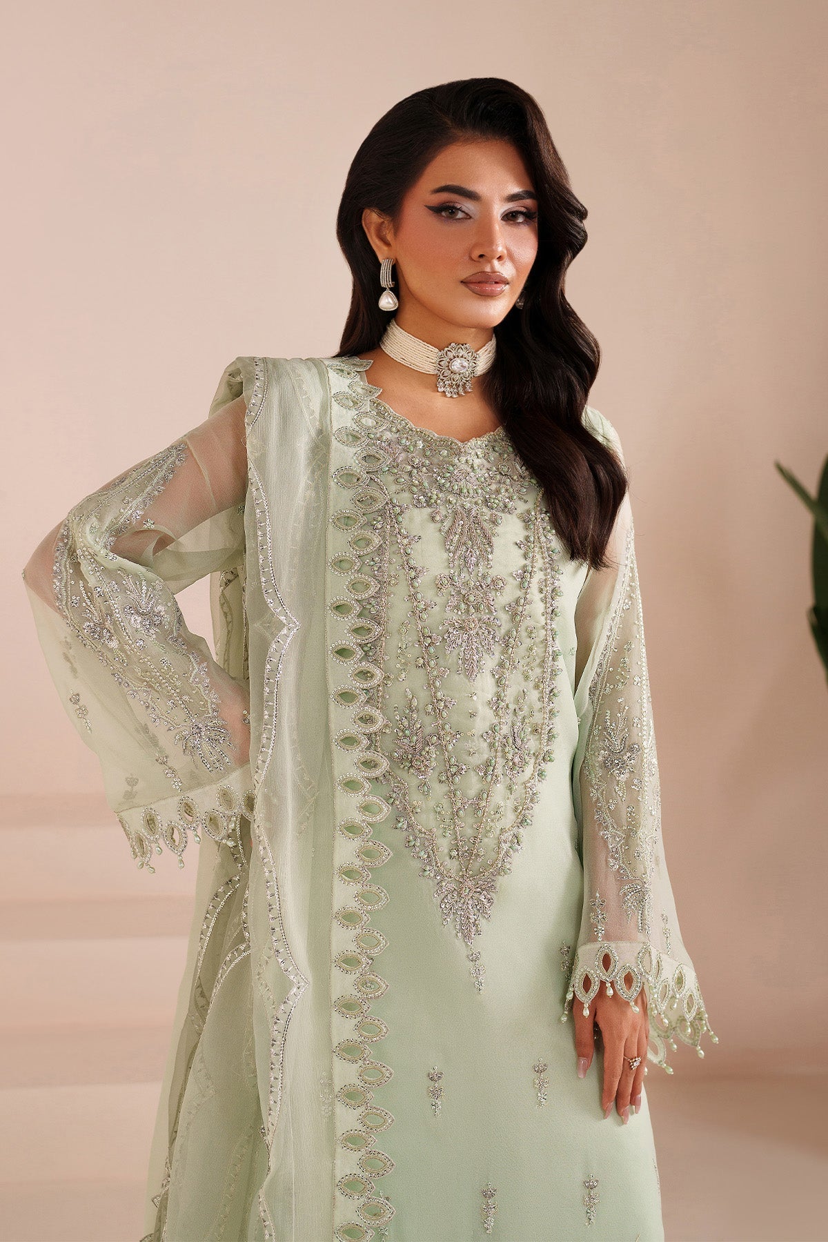 Alizeh | Aymal Handcrafted Luxury Formals | AF-BHM-4068-Zyah - House Of Hania