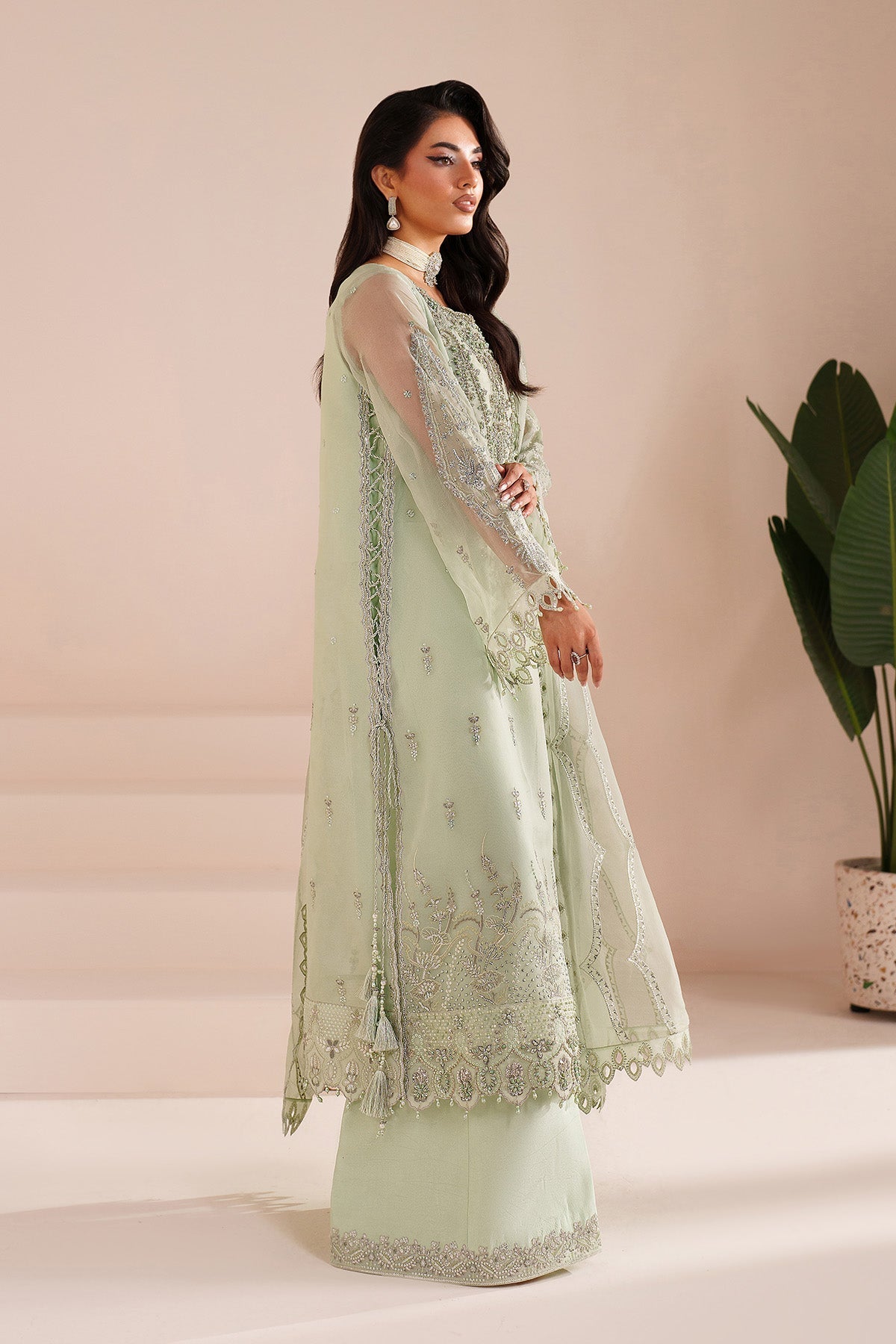 Alizeh | Aymal Handcrafted Luxury Formals | AF-BHM-4068-Zyah - House Of Hania