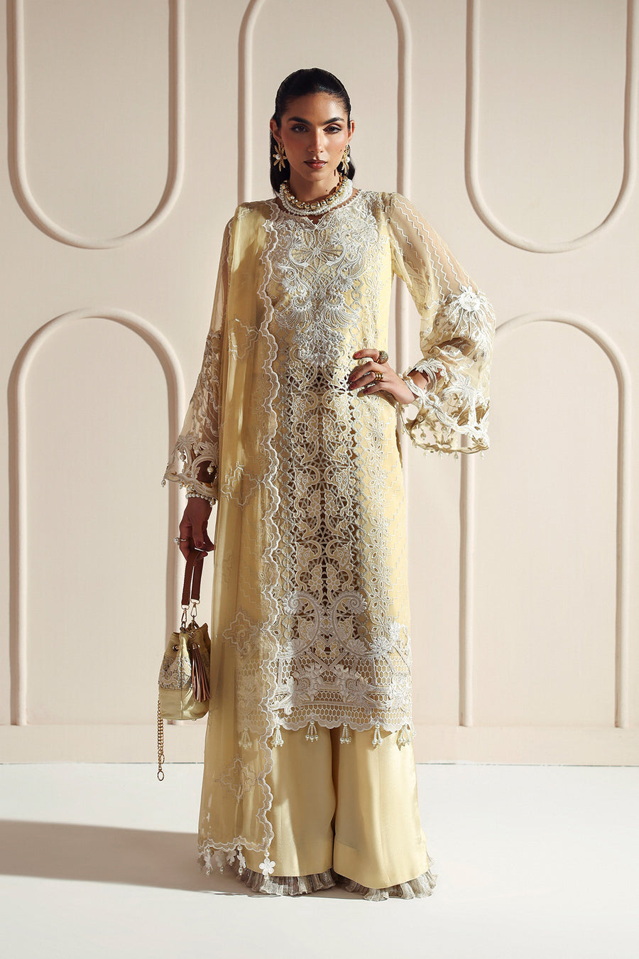 Alizeh | Aymal Luxury Bamber Chiffon | AIRA - House Of Hania