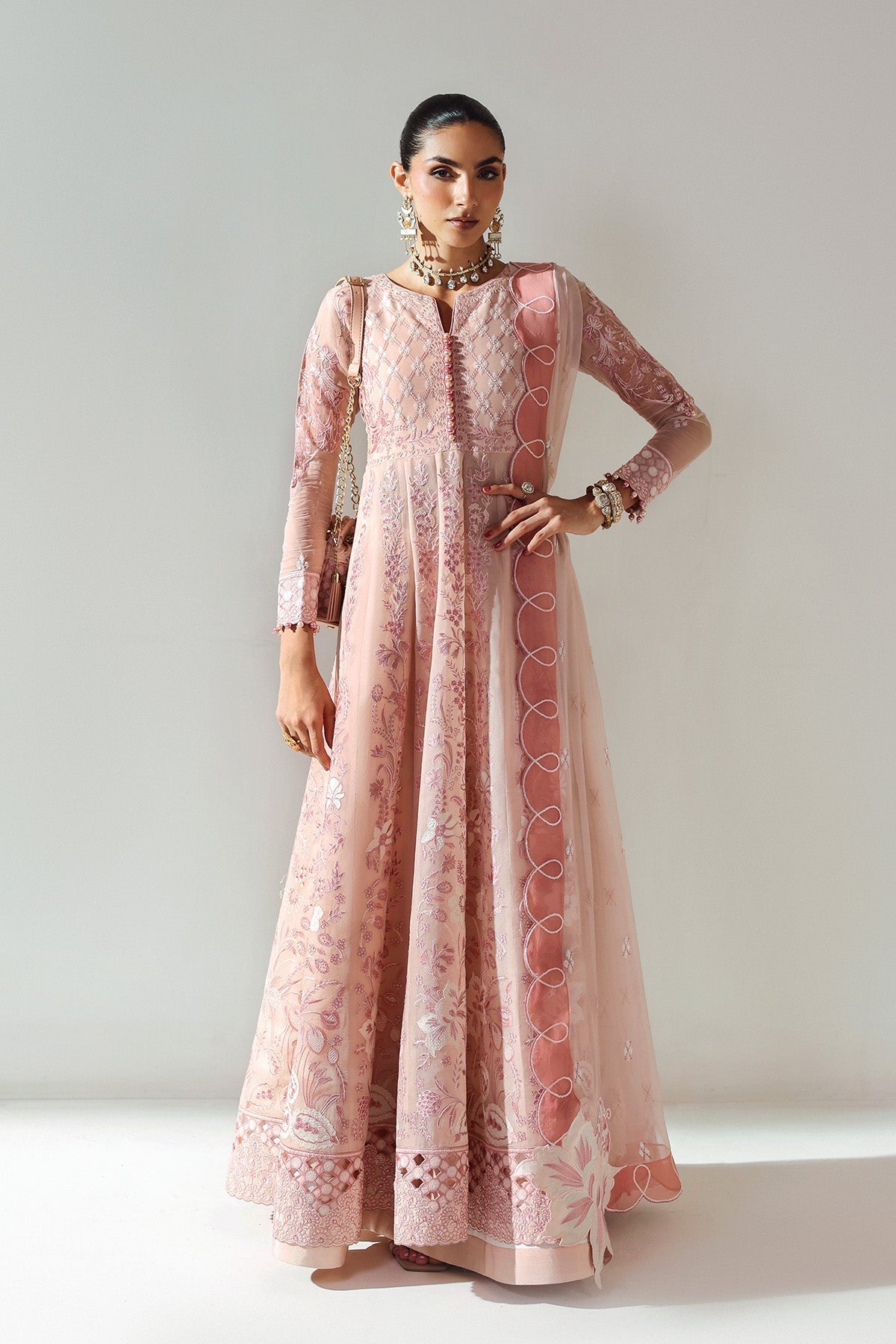 Alizeh | Aymal Luxury Bamber Chiffon | ILMAN - House Of Hania