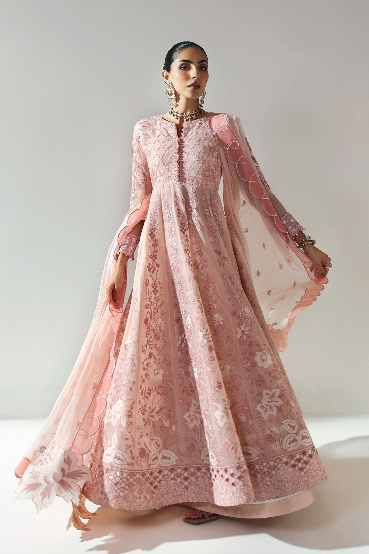 Alizeh | Aymal Luxury Bamber Chiffon | ILMAN - House Of Hania
