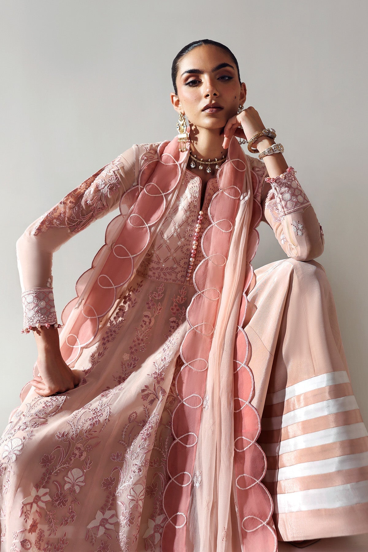 Alizeh | Aymal Luxury Bamber Chiffon | ILMAN - House Of Hania