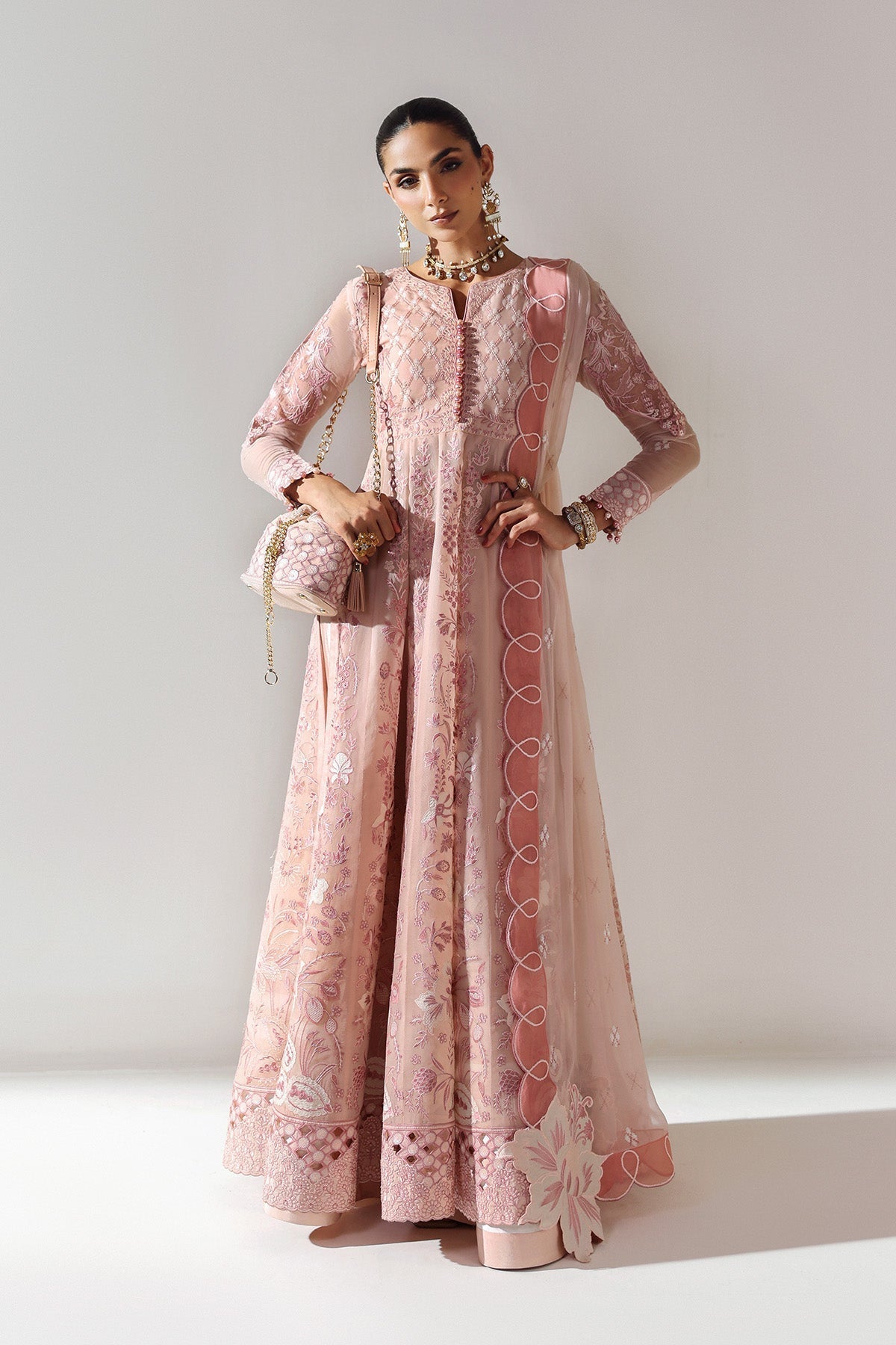 Alizeh | Aymal Luxury Bamber Chiffon | ILMAN - House Of Hania