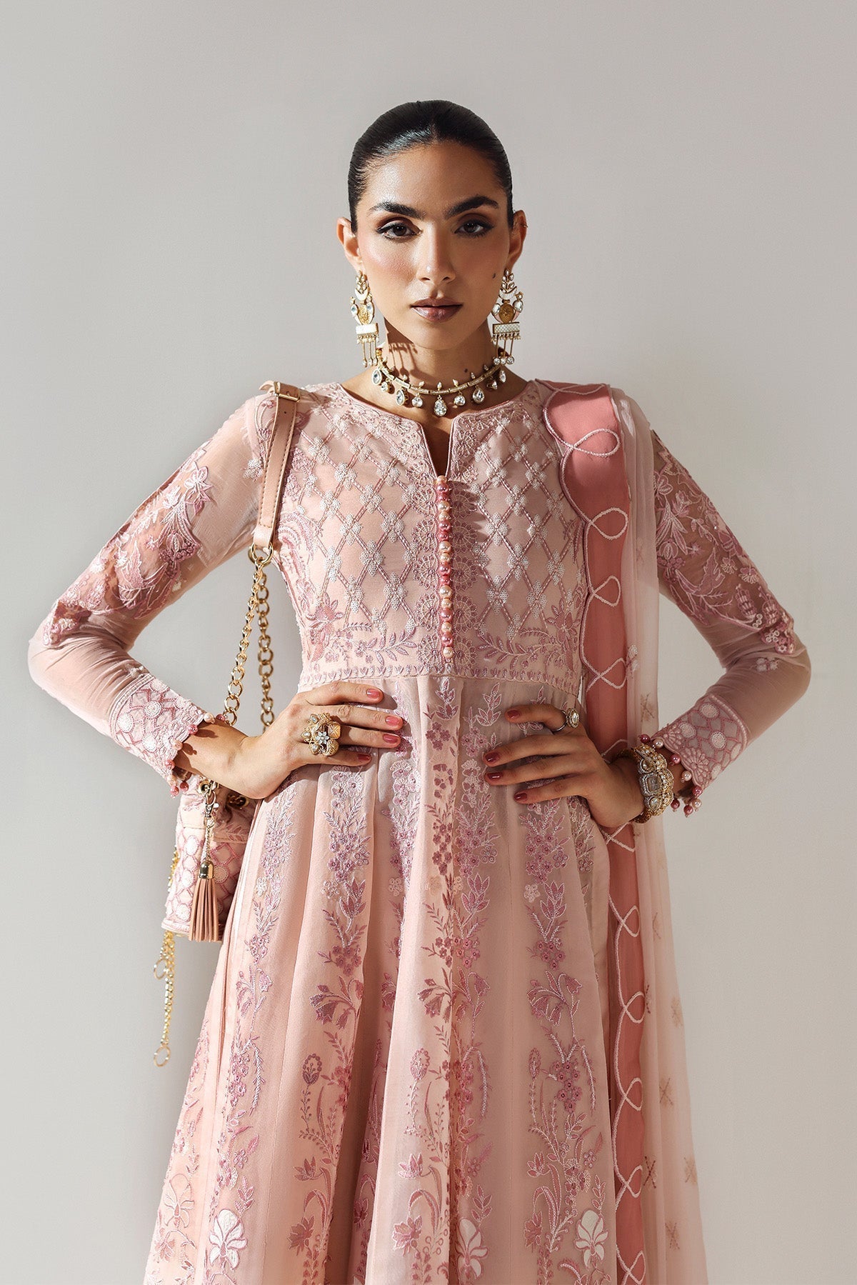 Alizeh | Aymal Luxury Bamber Chiffon | ILMAN - House Of Hania