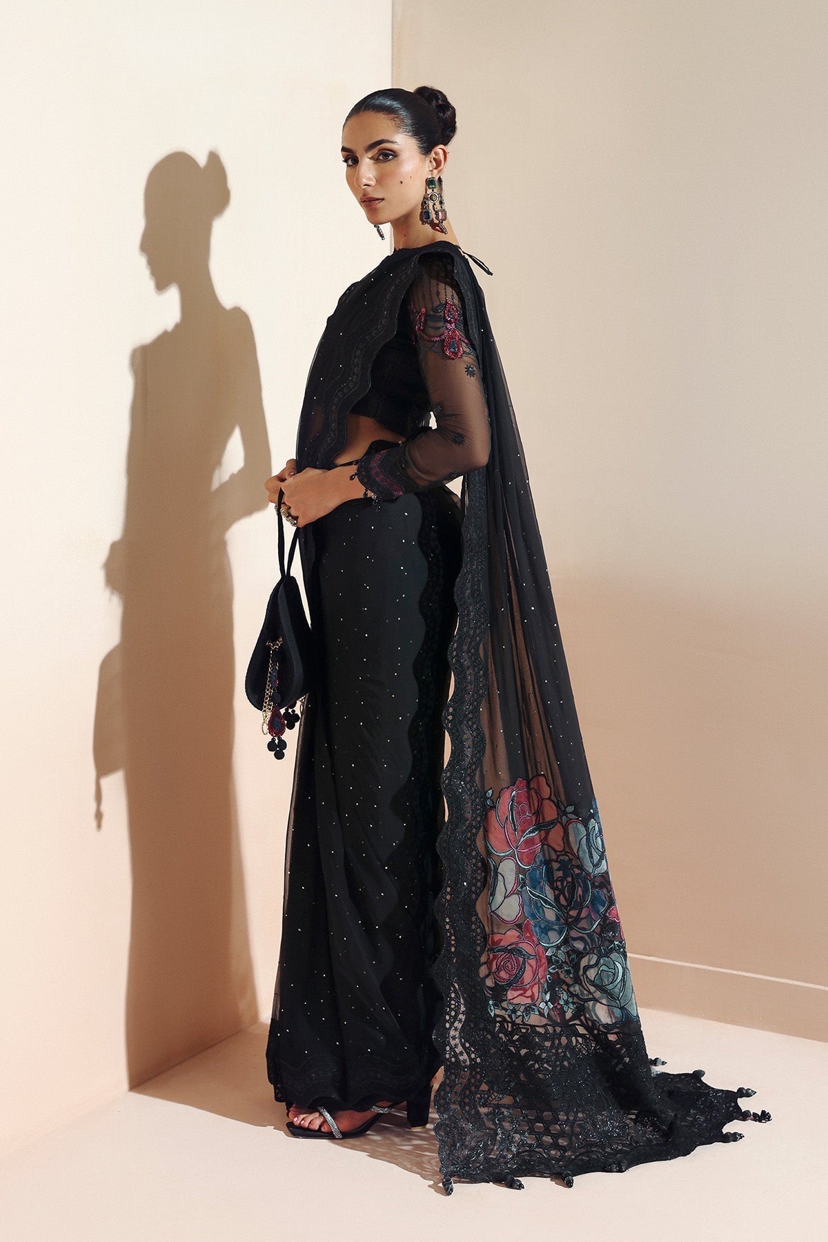 Alizeh | Aymal Luxury Bamber Chiffon | MEERAB - House Of Hania