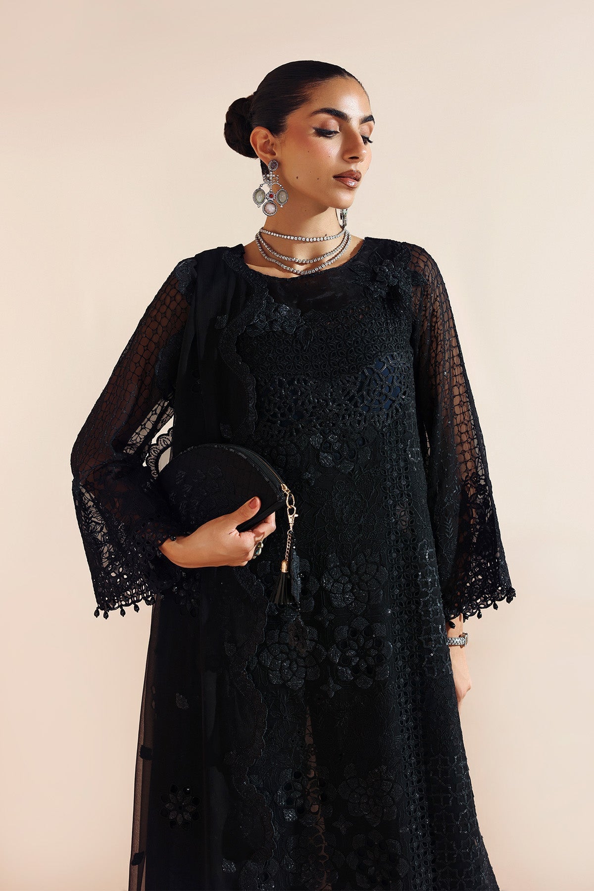 Alizeh | Aymal Luxury Bamber Chiffon | RIKA - House Of Hania