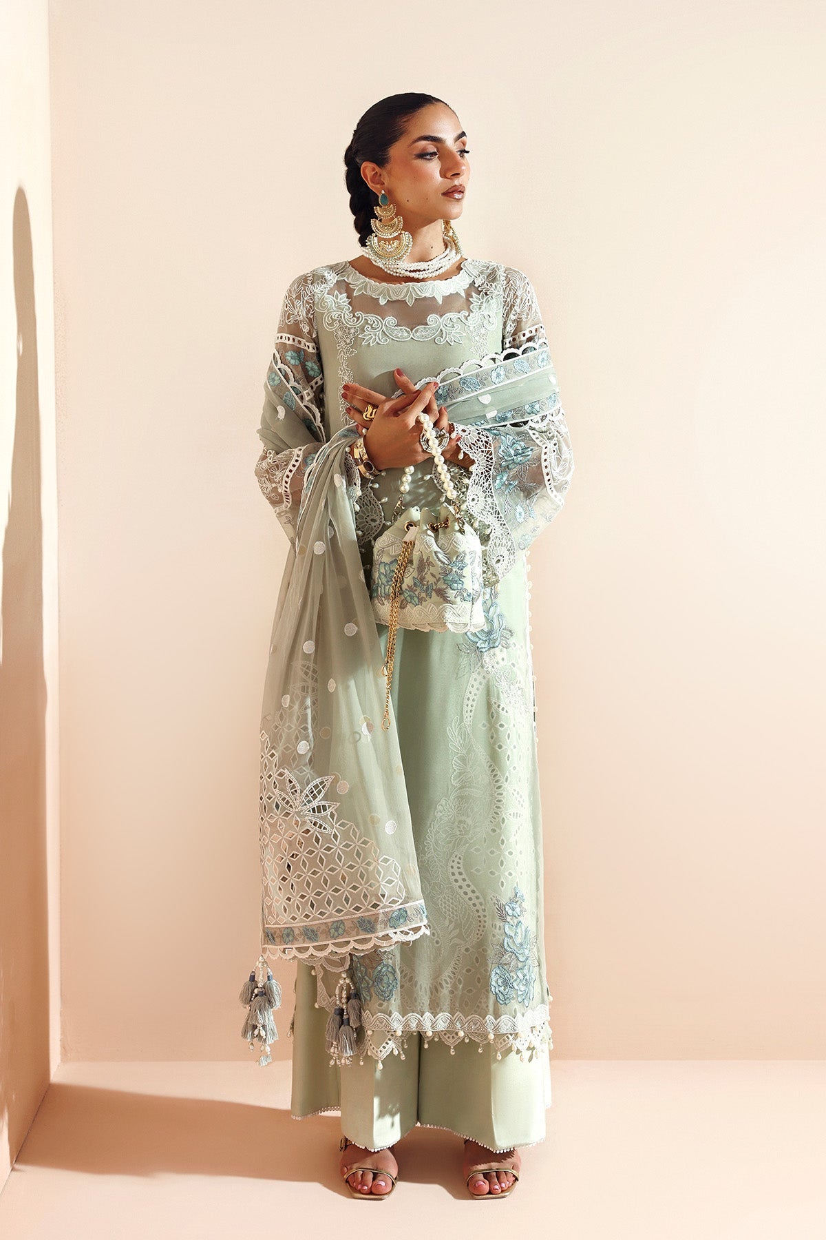 Alizeh | Aymal Luxury Bamber Chiffon | SAIYAARA - House Of Hania