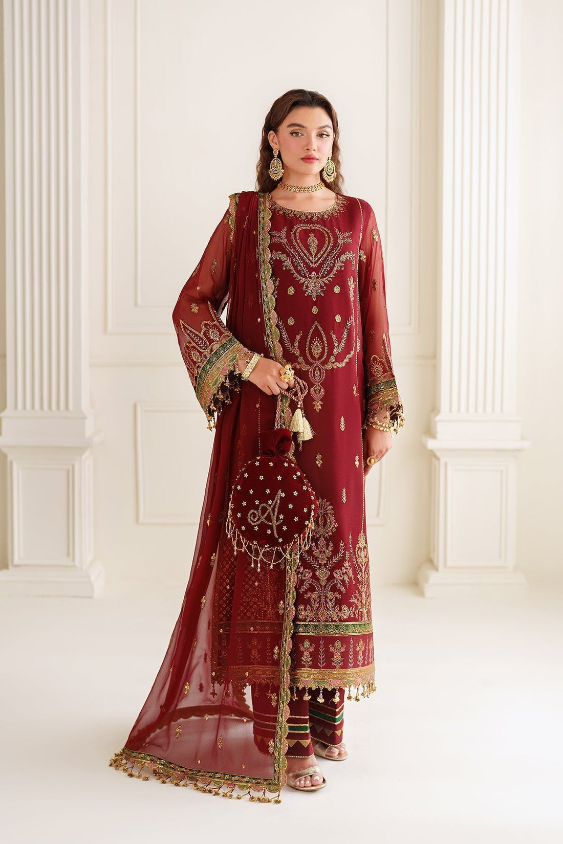 Alizeh | Dua Formals 24 | AF-DUA-3023-Roop - House Of Hania