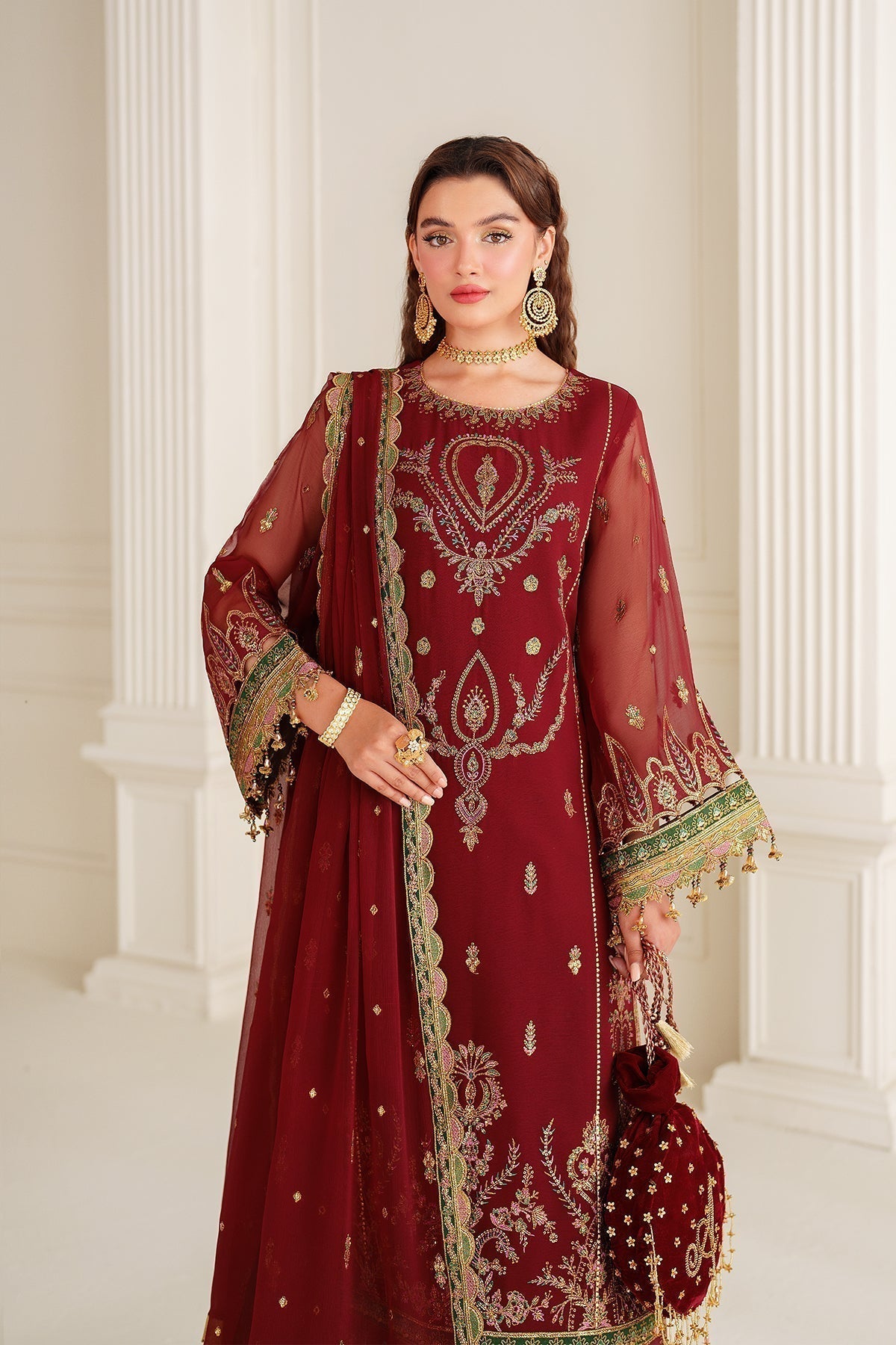 Alizeh | Dua Formals 24 | AF-DUA-3023-Roop - House Of Hania