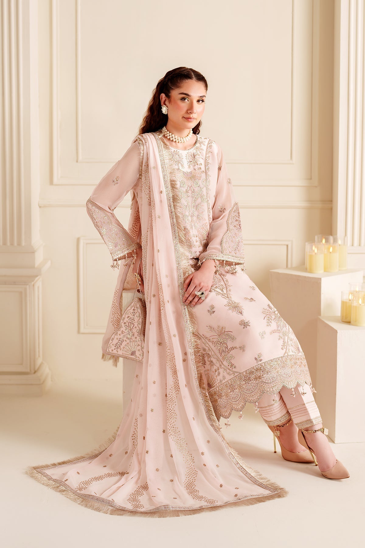 Alizeh | Dua Formals 24 | AF-DUA-3026-Diya - House Of Hania