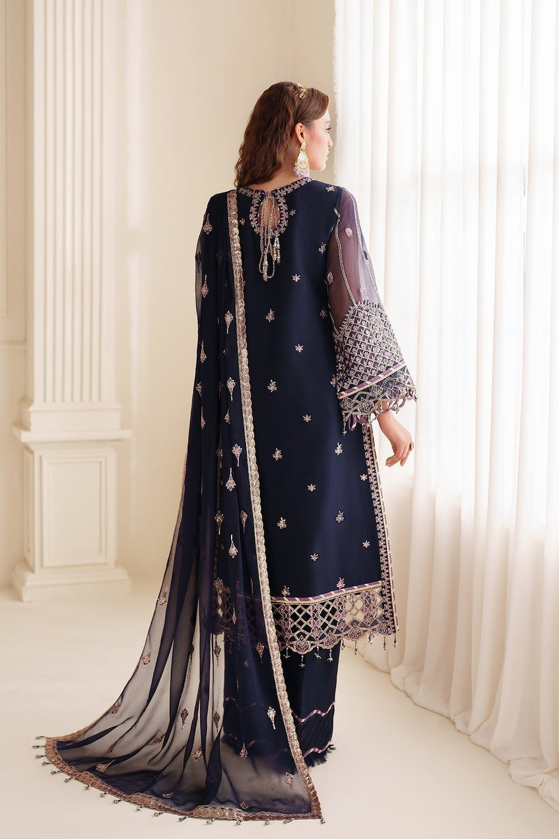 Alizeh | Dua Formals 24 | AF-DUA-3027-Falak - House Of Hania
