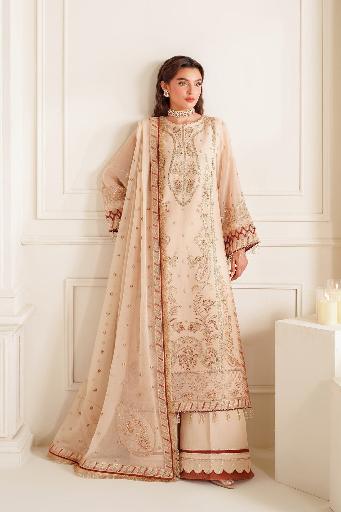 Alizeh | Dua Formals 24 | AF-DUA-3028-Emel - House Of Hania