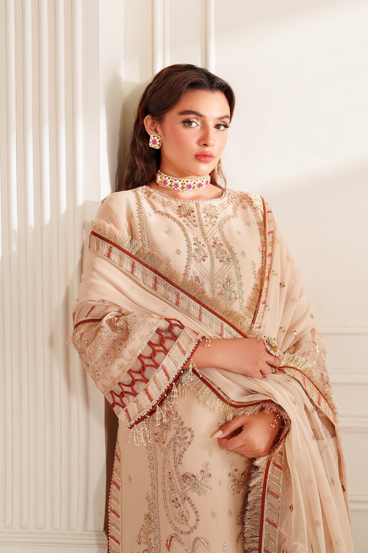 Alizeh | Dua Formals 24 | AF-DUA-3028-Emel - House Of Hania