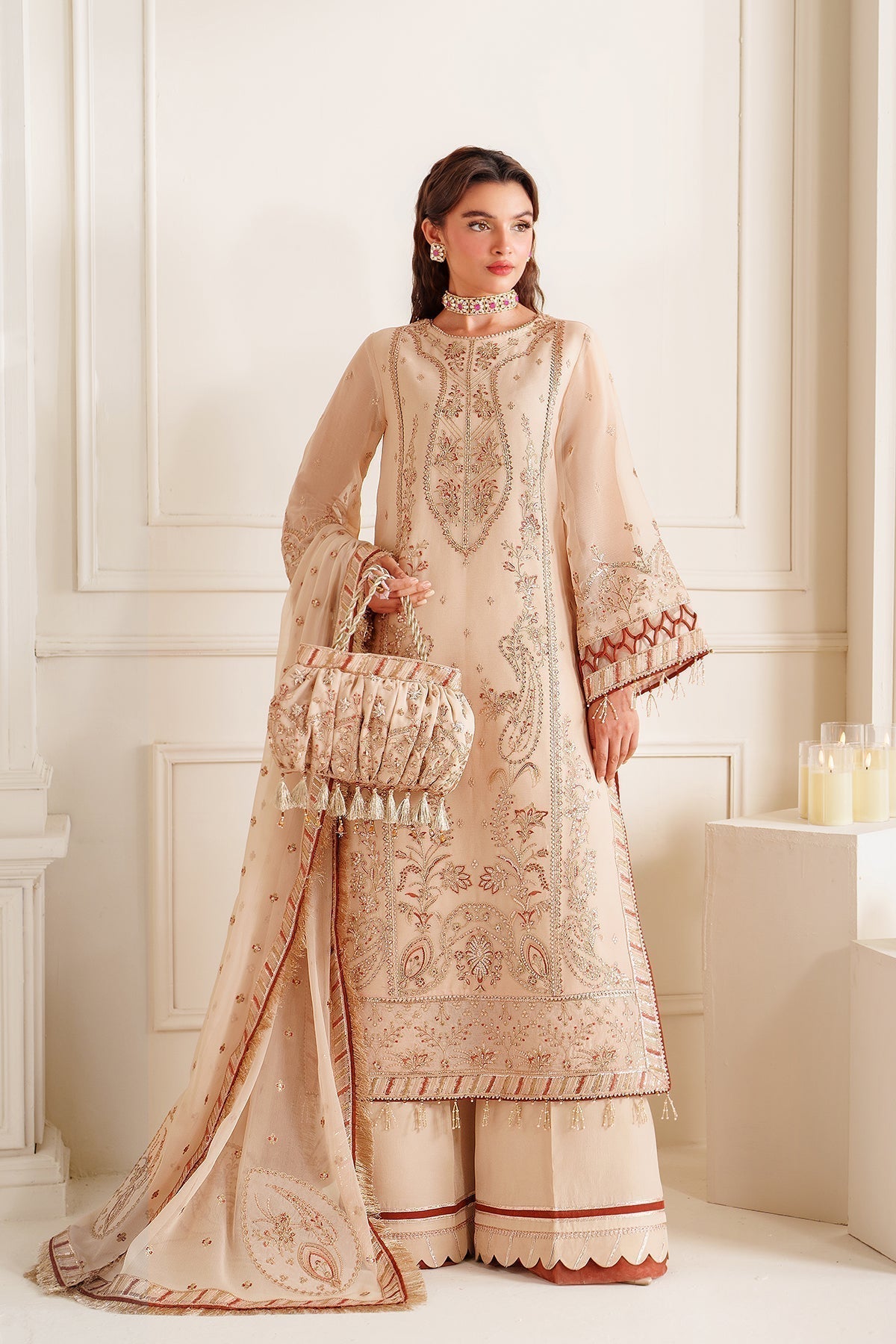 Alizeh | Dua Formals 24 | AF-DUA-3028-Emel - House Of Hania