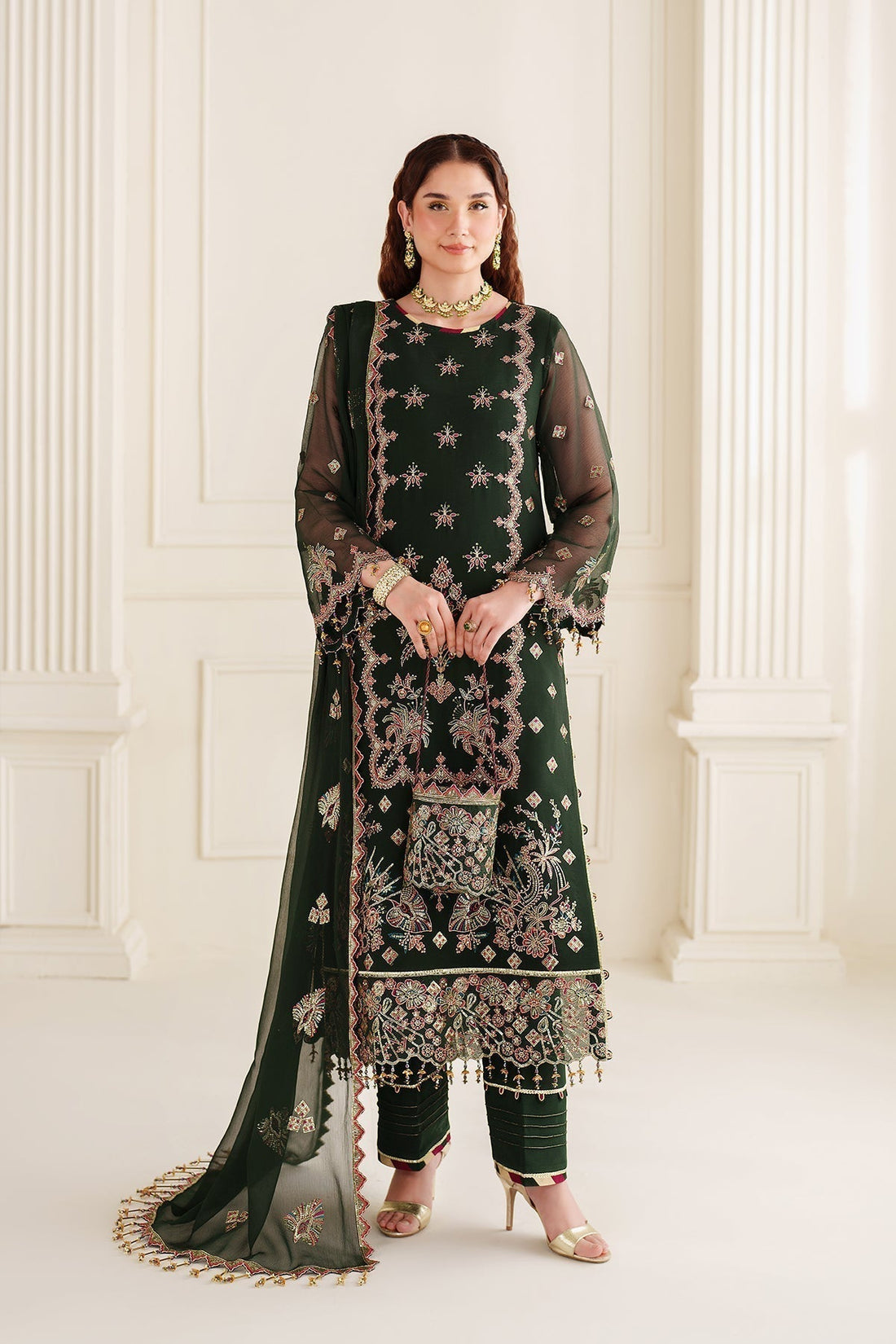 Alizeh | Dua Formals 24 | AF-DUA-3029-Hoor - House Of Hania