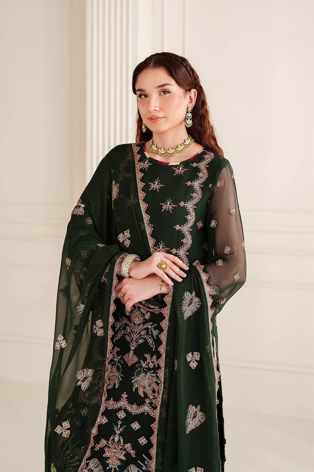 Alizeh | Dua Formals 24 | AF-DUA-3029-Hoor - House Of Hania