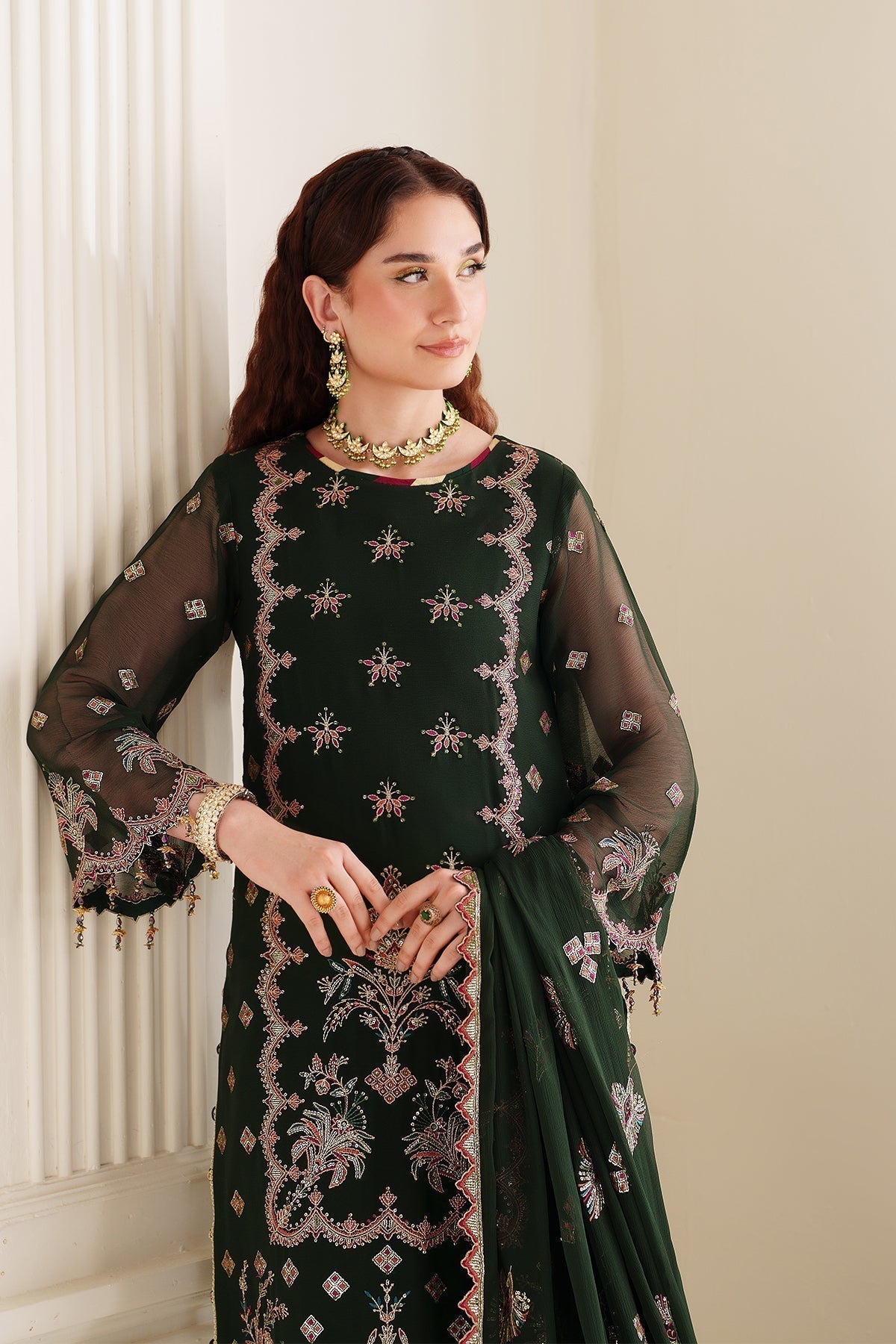 Alizeh | Dua Formals 24 | AF-DUA-3029-Hoor - House Of Hania