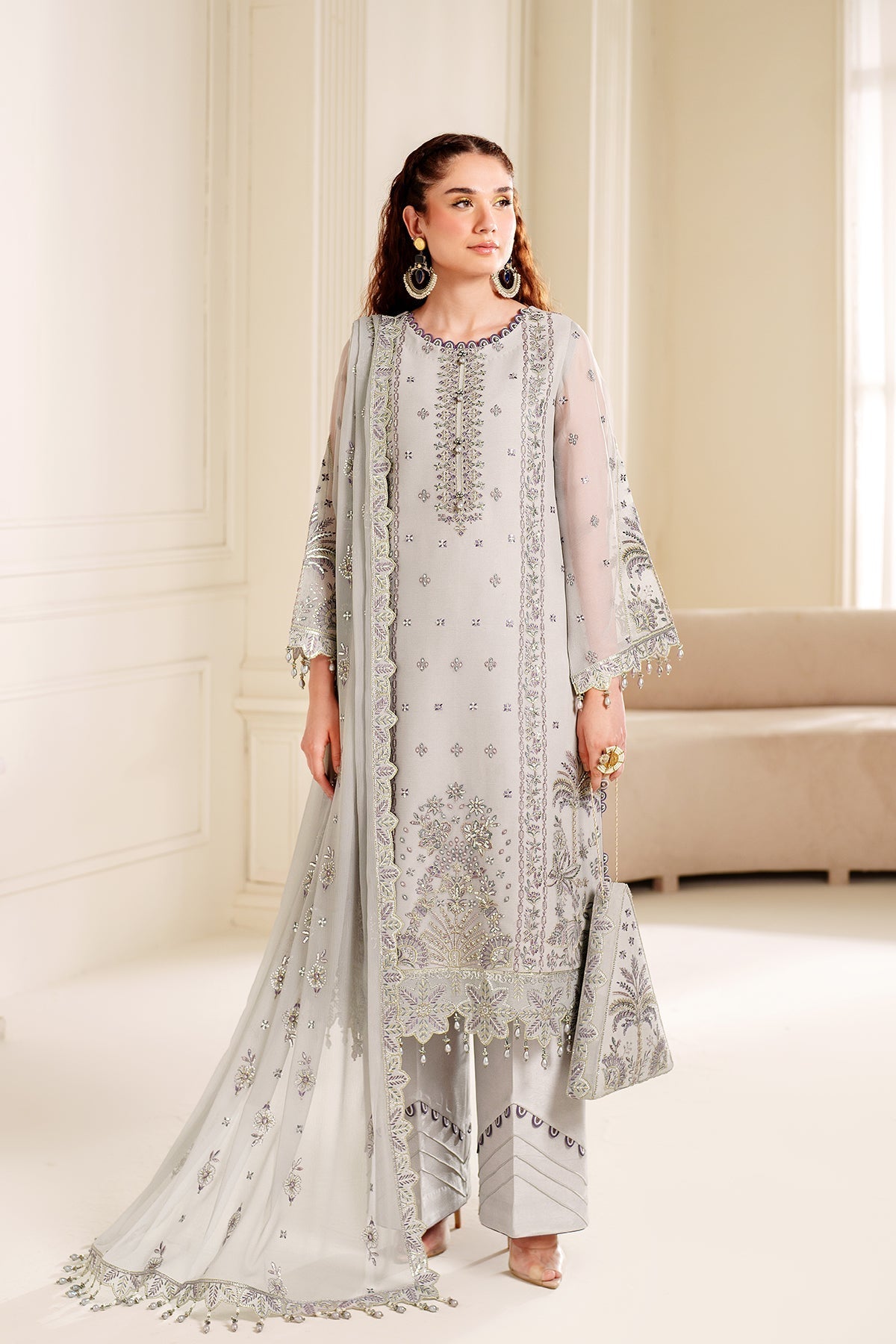 Alizeh | Dua Formals 24 | AF-DUA-3030-Payal - House Of Hania