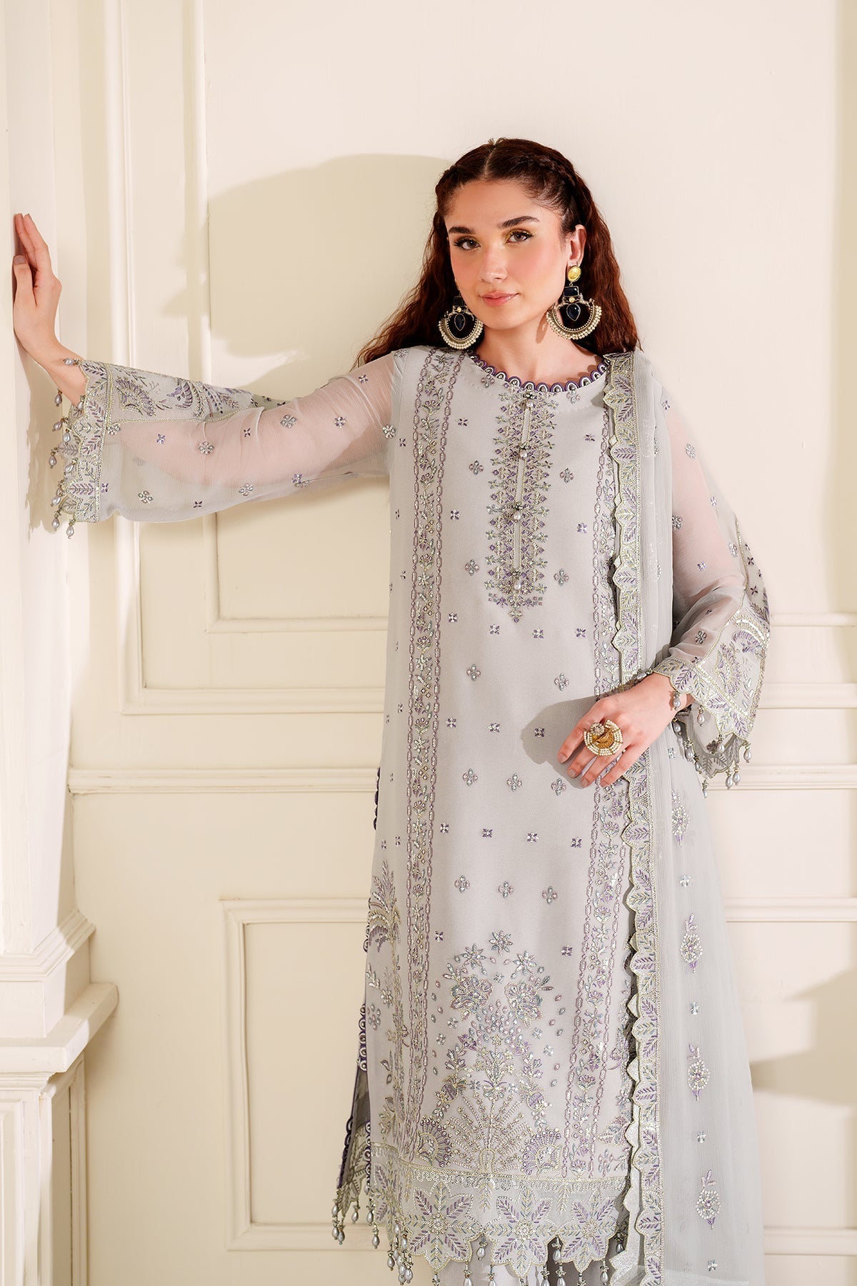 Alizeh | Dua Formals 24 | AF-DUA-3030-Payal - House Of Hania