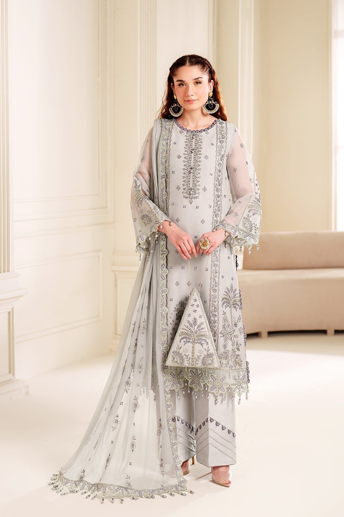 Alizeh | Dua Formals 24 | AF-DUA-3030-Payal - House Of Hania