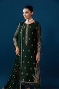 Alizeh | Dua Formals 26 | AF-DUA-3032-Regal Green - House Of Hania