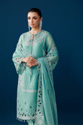 Alizeh | Dua Formals 26 | AF-DUA-3034-Sea Glass - House Of Hania