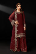 Alizeh | Dua Formals 26 | AF-DUA-3035-Marsala - House Of Hania