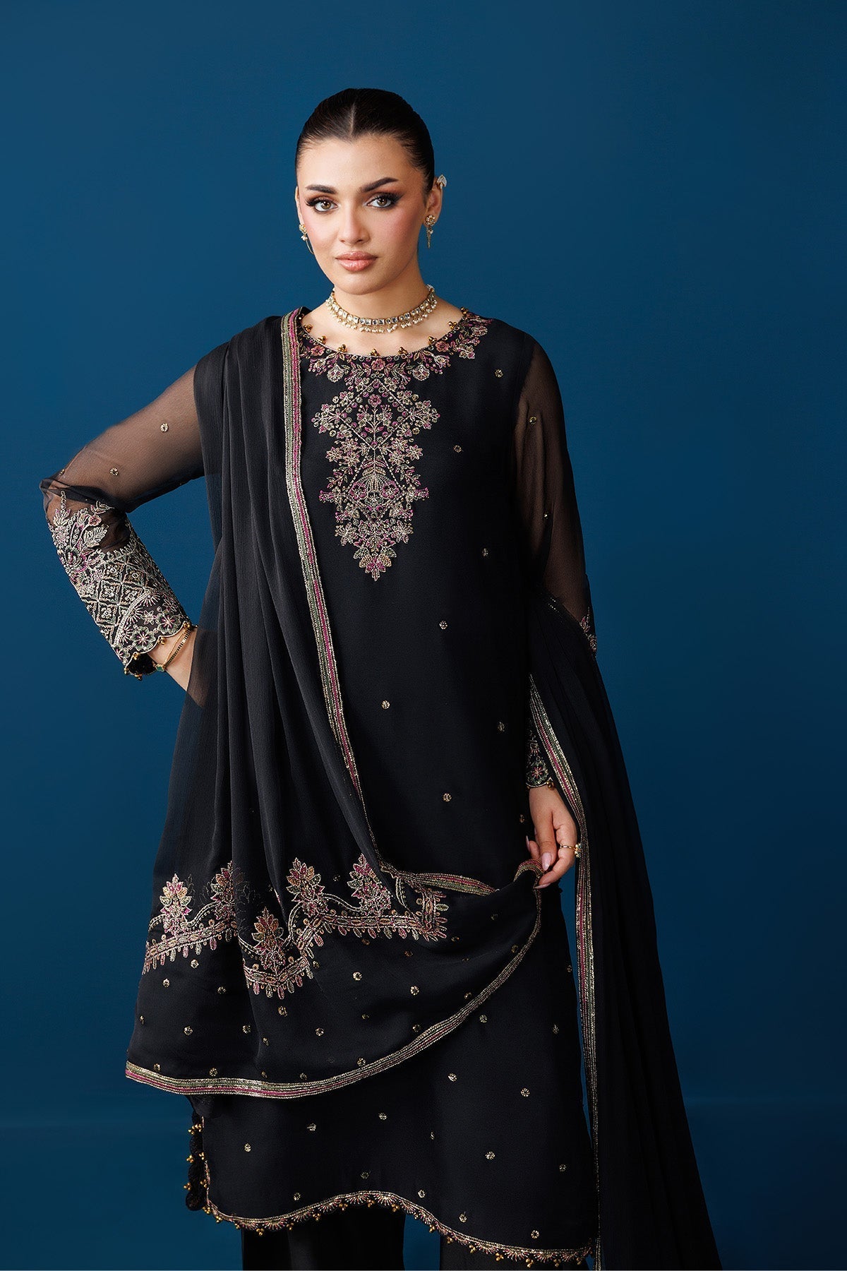 Alizeh | Dua Formals 26 | AF-DUA-3037-Eclipse - House Of Hania